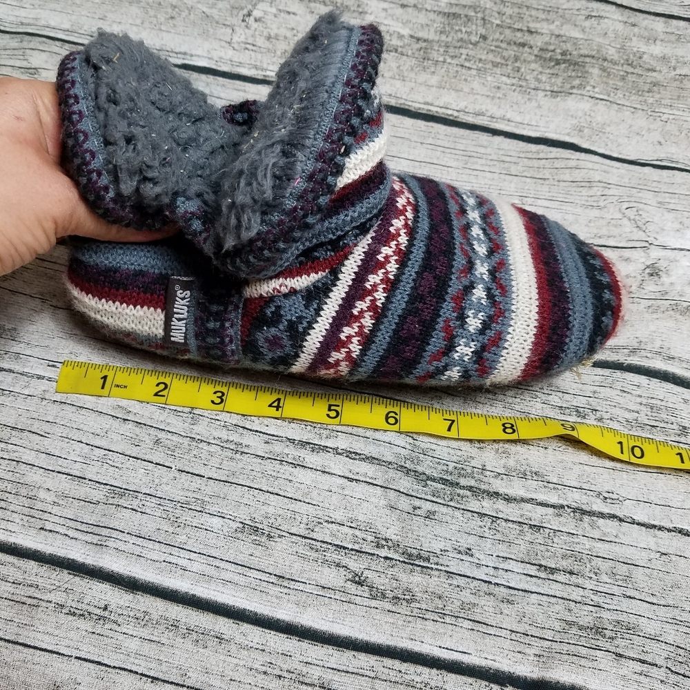muk luks Knit slippers Size Small (5-6). - Picture 7 of 9